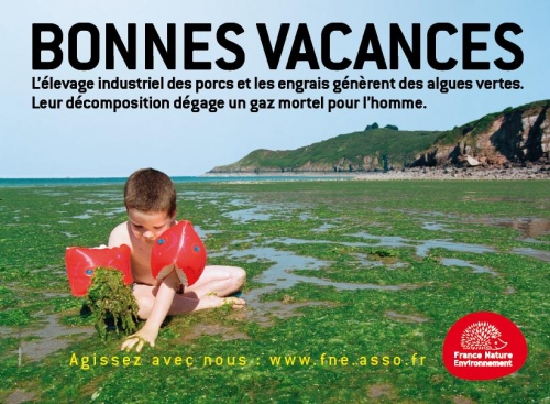 Affiche de campagne médiatique menée par l’association France Nature Environnement